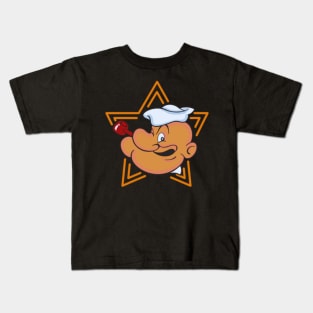 popeye design for happy 10 Kids T-Shirt